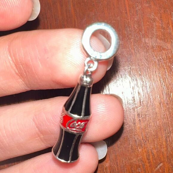 NWOT CocaCola Bottle Silver Charm - Picture 6 of 8